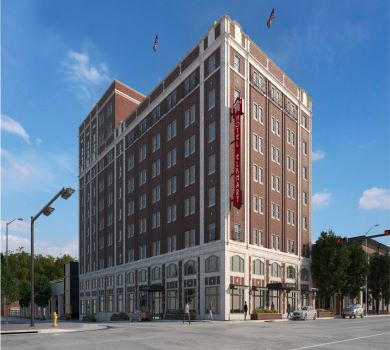 Cornerstone Hospitality opens the historic Hotel Elkhart, a member of the Hilton Tapestry Collection